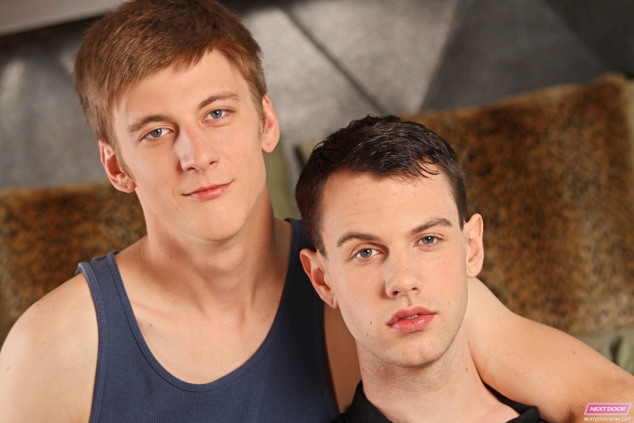American gays George Miles and Tyler Banks ride each others dick
