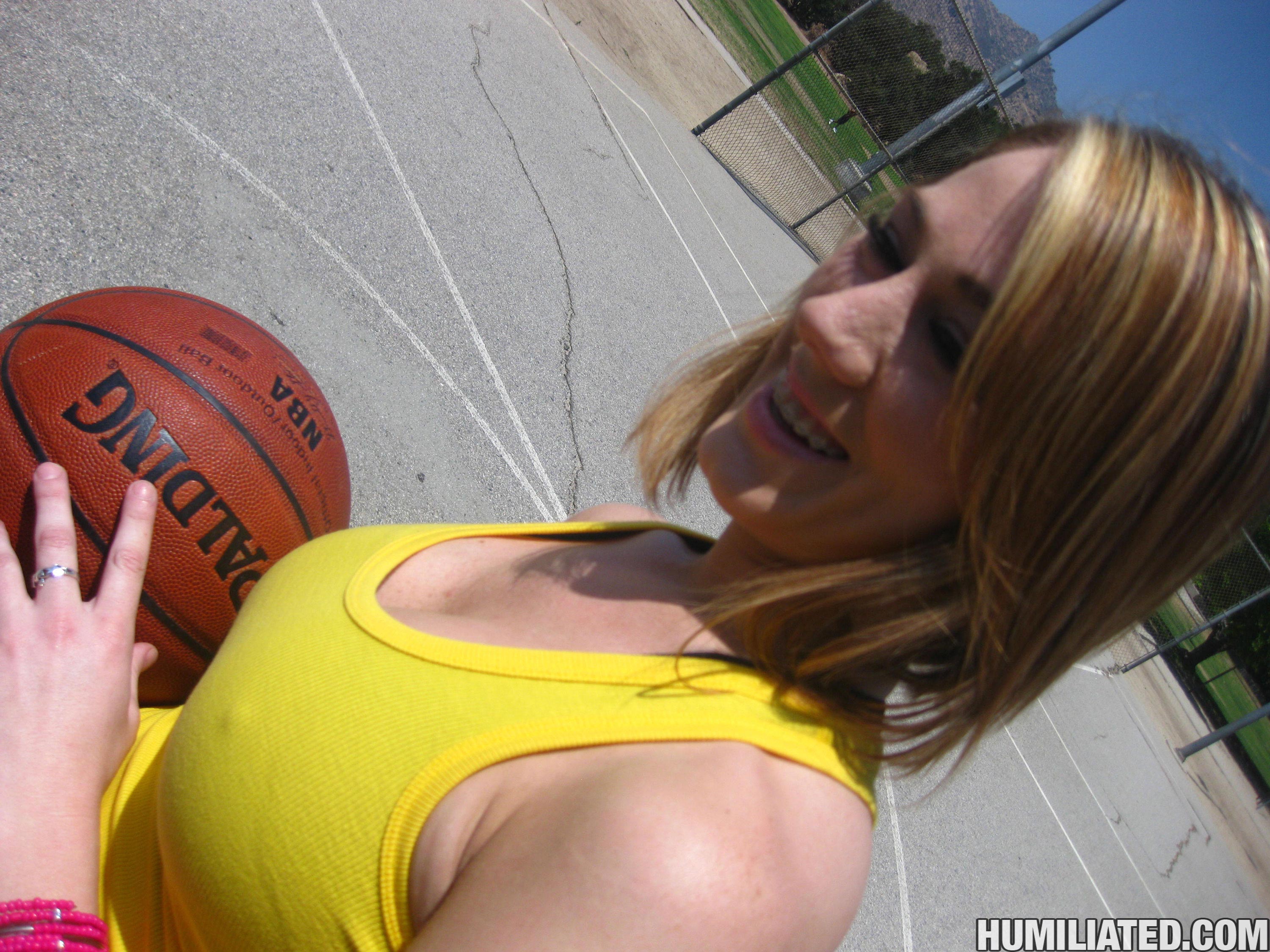 Teen Basketball Player Plays With Cock And Balls!