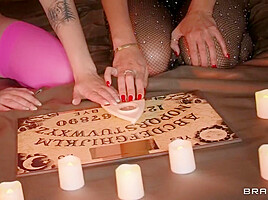Rachel Starr, Emily Grey And Lily Larimar - Fucks By Candlelight