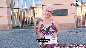 German single girl next door try public blind date and get fucked