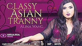 Classy Asian tranny