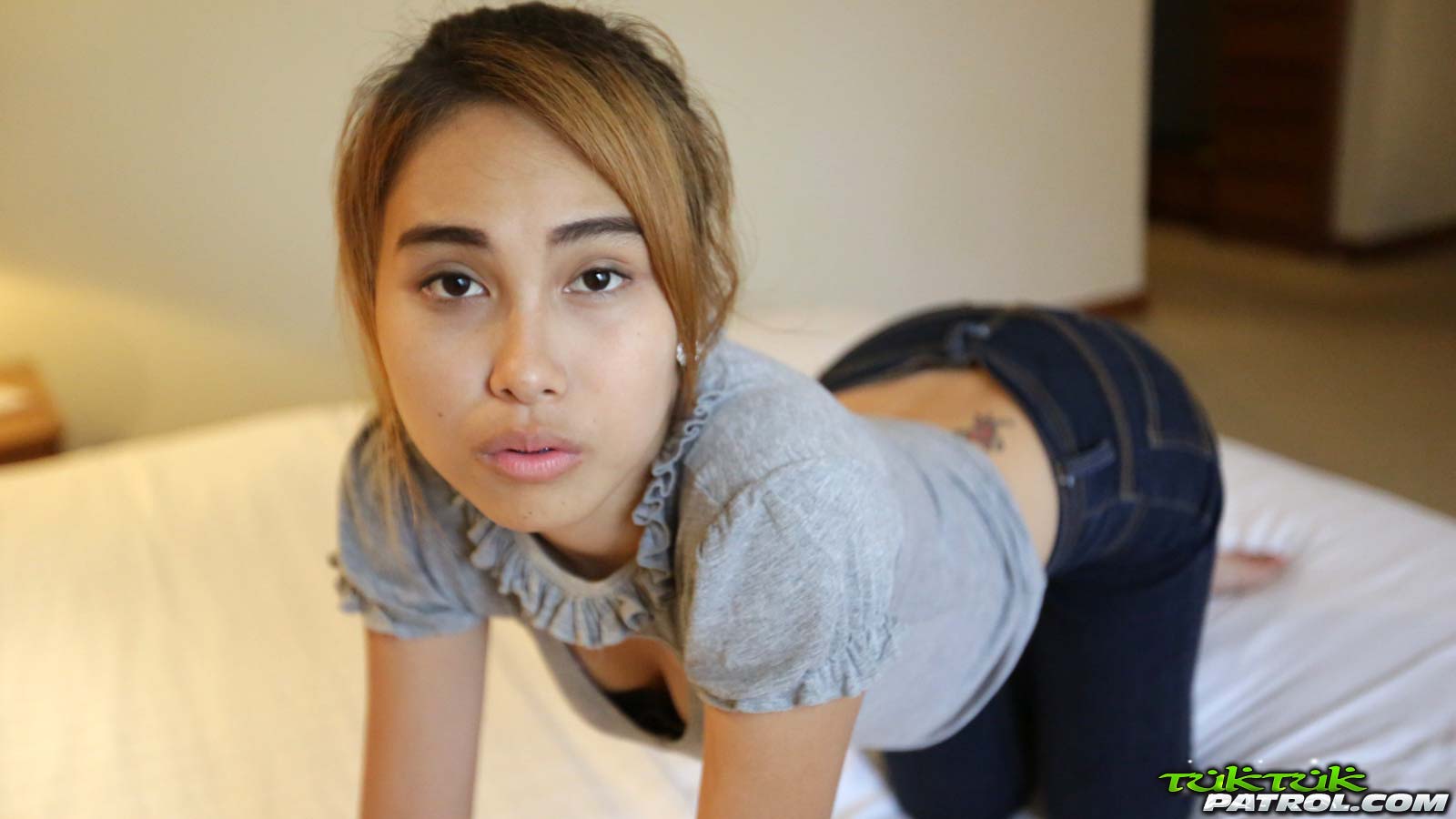 Cute Small-tittied Thai Teen With Bubble Butt Fucks Stranger In Hotel