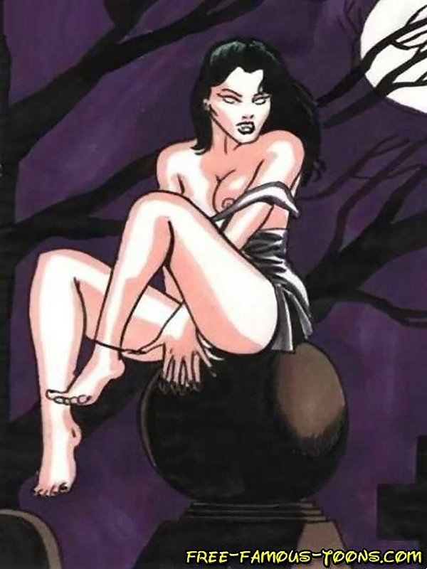 Famous Cartoon Teen Girl Vampirella Hardcore And Lesbian Sex...