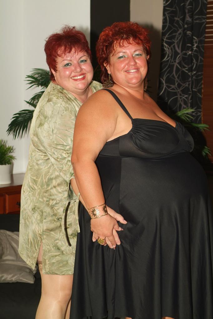 Fat Matures Louise And Mindy Got Their Chubby Cooters Alternately Fucked In This Kinky Th