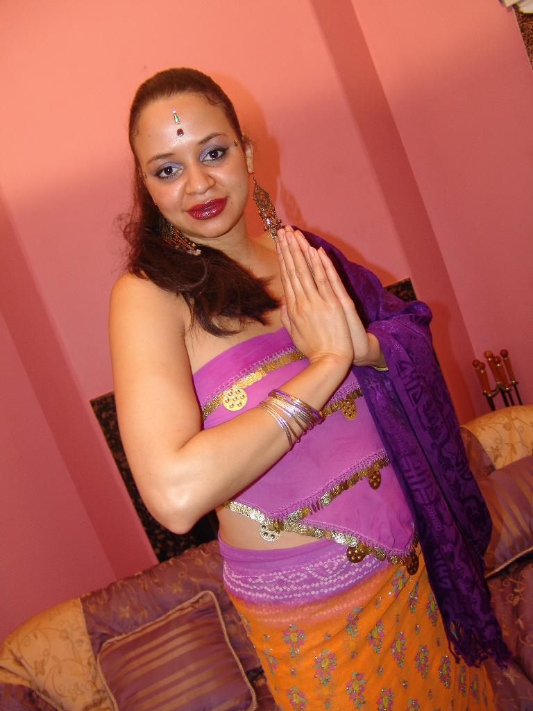 Gorgeous Indian Beauty Lasmi Shows Off Her Well Rounded Butt...