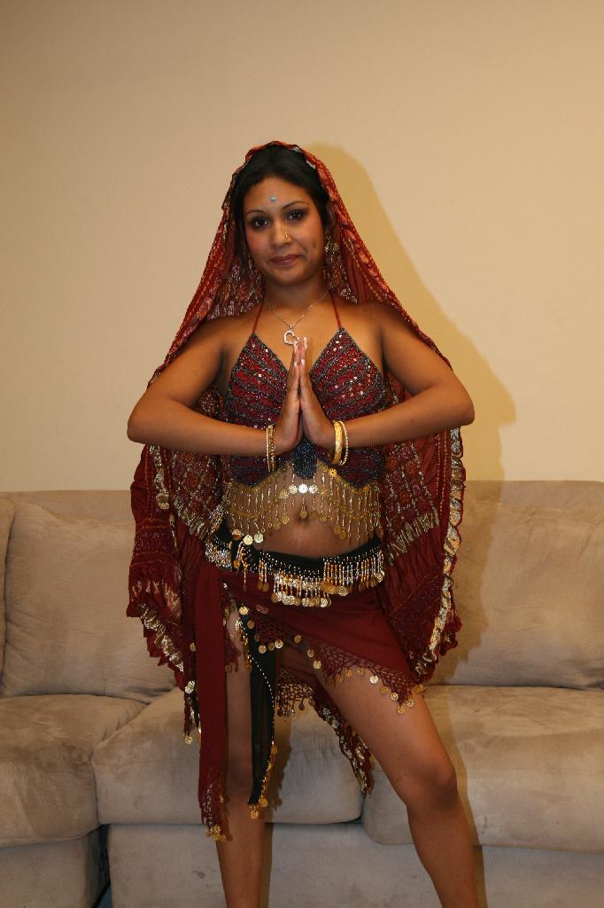 Hot Indian Monkia Bends Over The Sofa So She Could Have Her ...  