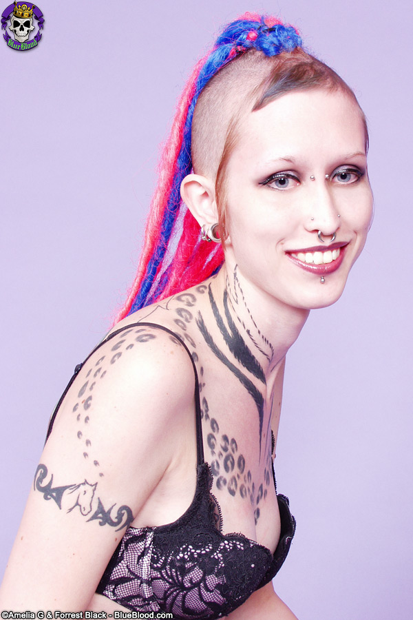 Punk Rebel Jax Shows Off Her Amazing Tattoos