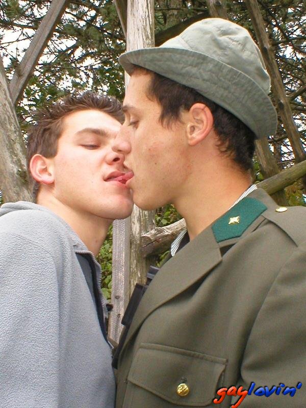 Young Military Studs Have Wild Anal Sex.  