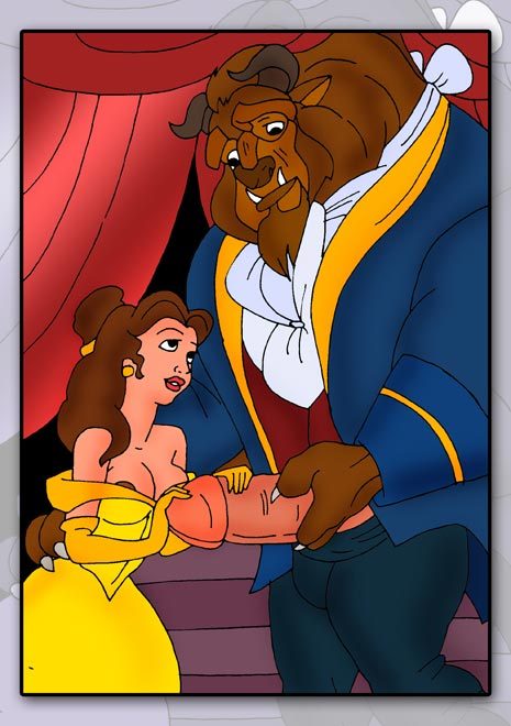 Belle With Swollen Titties Rubbing Mrs. PotsS Vagina (Carto...  