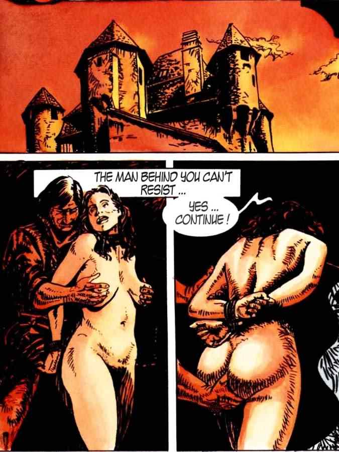 Medieval Tortures In The Comics `Adventures Of Laura`